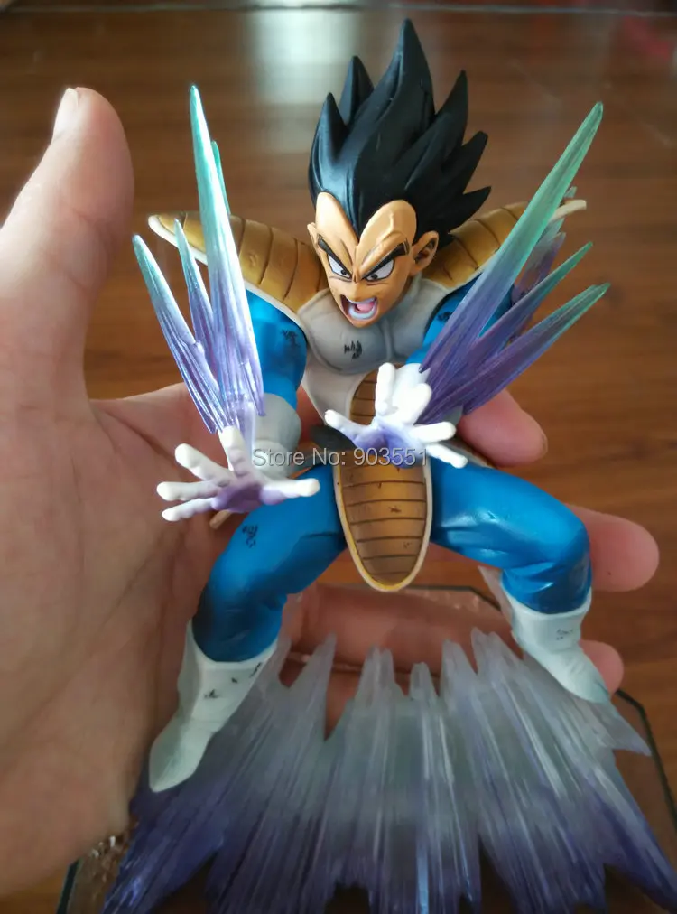 Аниме Dragon Ball Z Сон Гоку Вегета KameHameHa Ver. Tamashii web-ed. Limitada ПВХ фигурка модель игрушки 12 см