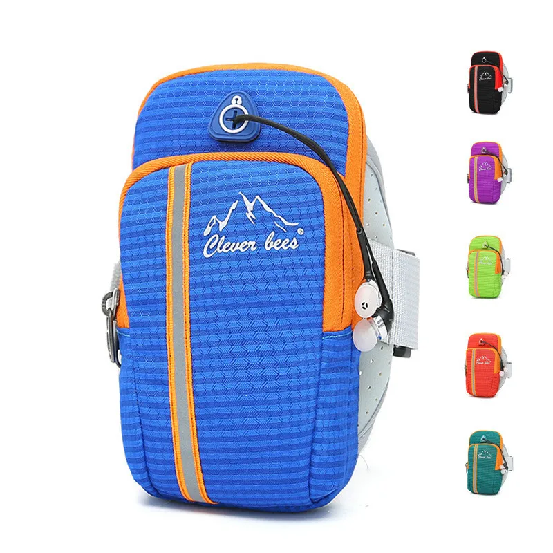 

Outdoor running sports arm bag female multi-function mobile phone wristband male casual arm with arm bag