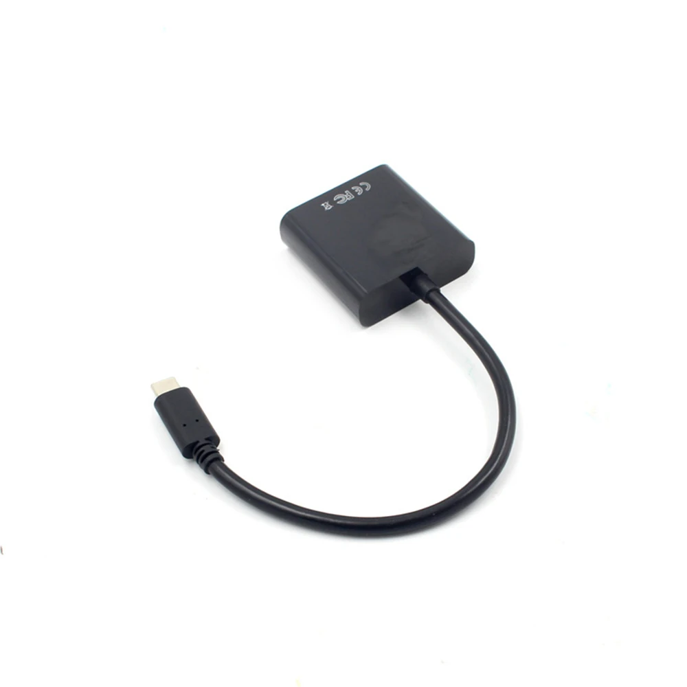 Тип C к VGGA/HDMI адаптер HD 1080P конвертер Кабель USB-C VGA HDMI кабель USB 3,1 провод HDTV для Macbook Google Chromebook Pixel