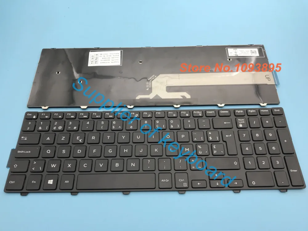 

New Azerty Keyboard for Dell Inspiron 15 3000 5000 3541 3542 3543 5542 15-5547 15-5545 Laptop Belgium Keyboard No Backlit