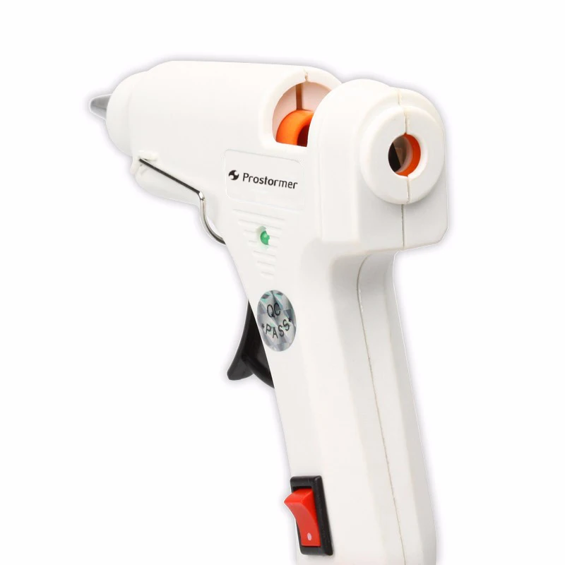 Prostormer 20W EU Plug Hot Glue Gun Professional High Temp Heater Repair Heat tool Industrial Mini Guns Temperature Tool Prostormer 20W EU Plug Hot Glue Gun Professional High Temp Heater Repair Heat tool Industrial Mini Guns Temperature Tool