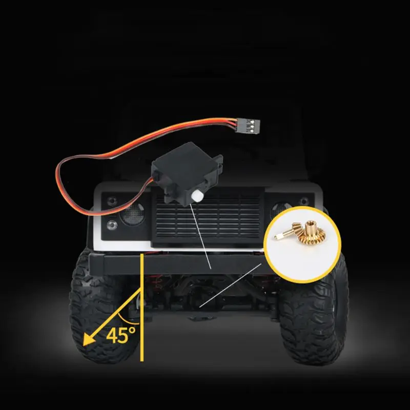 Mn 99 2,4G 1/12 4Wd Rtr гусеничный Радиоуправляемый автомобиль Игрушечная модель игрушки для детей
