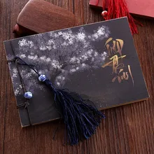 100 шт. китайский Стиль Тетрадь Sketchbook DIY Журнал Дневник записная книжка офисные и школьные принадлежности искусств caderno