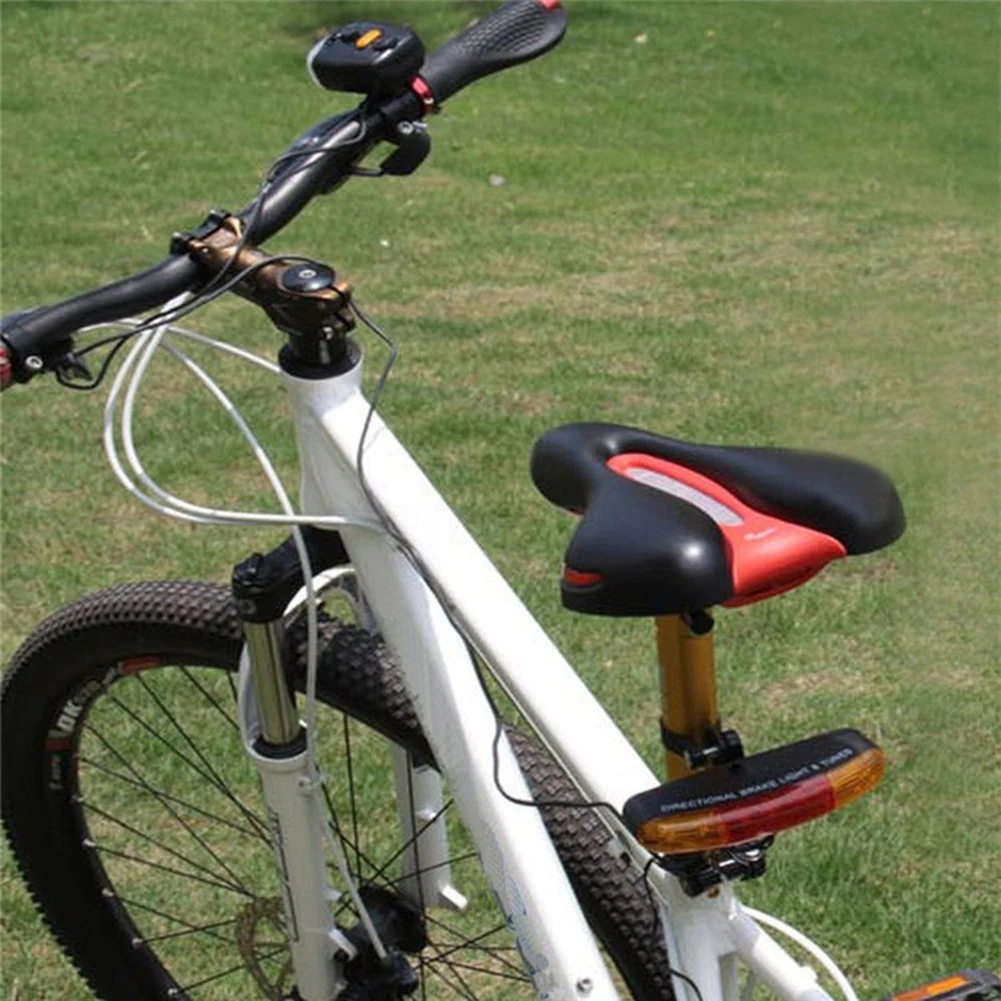 Для велосипедного велосипеда 3 в 1 велосипед сигнал поворота тормозной Хвост 7 светодиодный светильник электрический рог