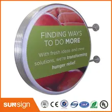 Пользовательская надпись на табличке рекламные доски светодиодный световой короб знак букв