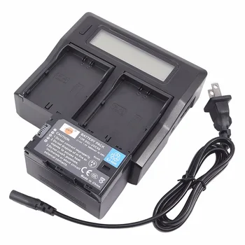 

DSTE Li-ion SSL-JVC50 Battery + 1.5A Dual Charger for JVC GY-HM600 GY-HM650 GY-LS300 Smart Digital Camera