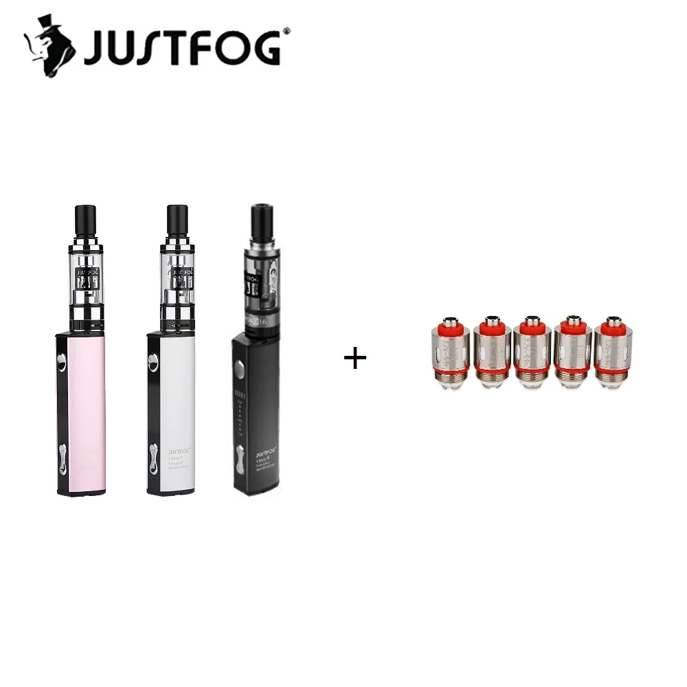 Оригинальный стартовый набор Justfog Q16 аккумулятор 900 мАч с баком клиромайзером 1 9