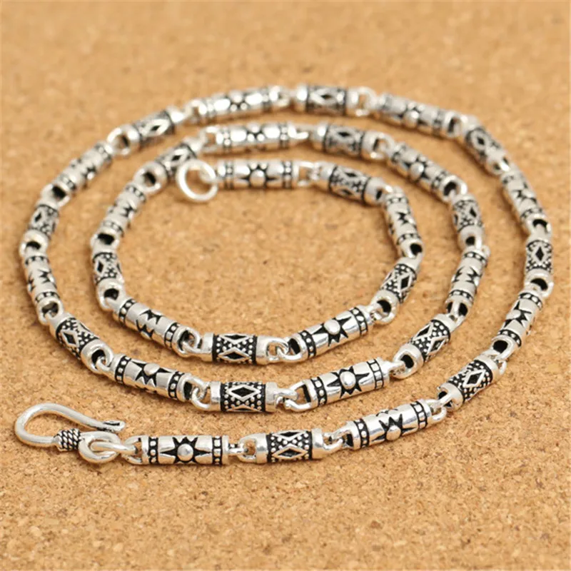 Цепочка в виде молитвенного колеса 4 мм 18 20 22 24 26 28 30 32 34 36 дюймов|chaine 4mm|chain 925chain 925