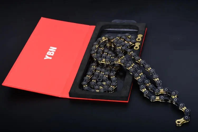 Perfect YBN Bicycle Titanium Chains MTB Mountain Road Bike Chians 10 Speed Bicycle Chain 116 Links For SHIMANO/Campanolo/SRAM System 1