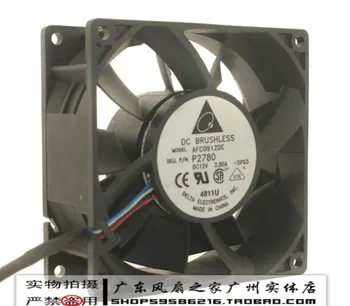 

For Delta 9038 9cm dual ball bearing fan pwm server 2.5a super fan afc0912de