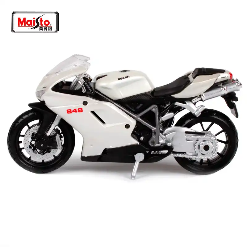 MAISTO 1:18 Ducati 848 MOTORCYCLE BIKE DIECAST MODEL TOY NEW IN BOX