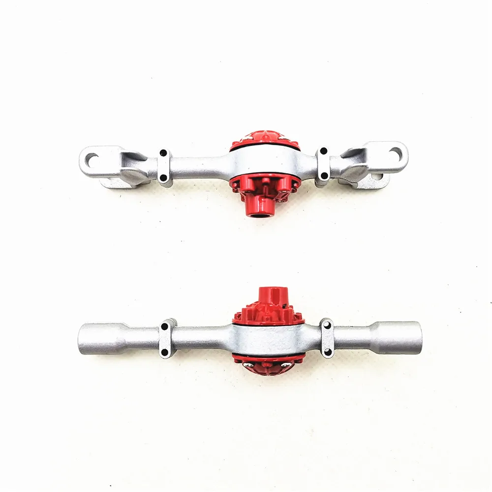 1set Metal Front and Rear Axle Housing For WPL B1 B14 B16 B24 B36 C24 C14 Universal Military Truck RC Car Spare Upgrade Parts