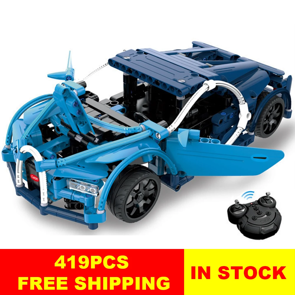 Technic Bugattied Супер гоночный автомобиль чугун модель строительные блоки кирпичная