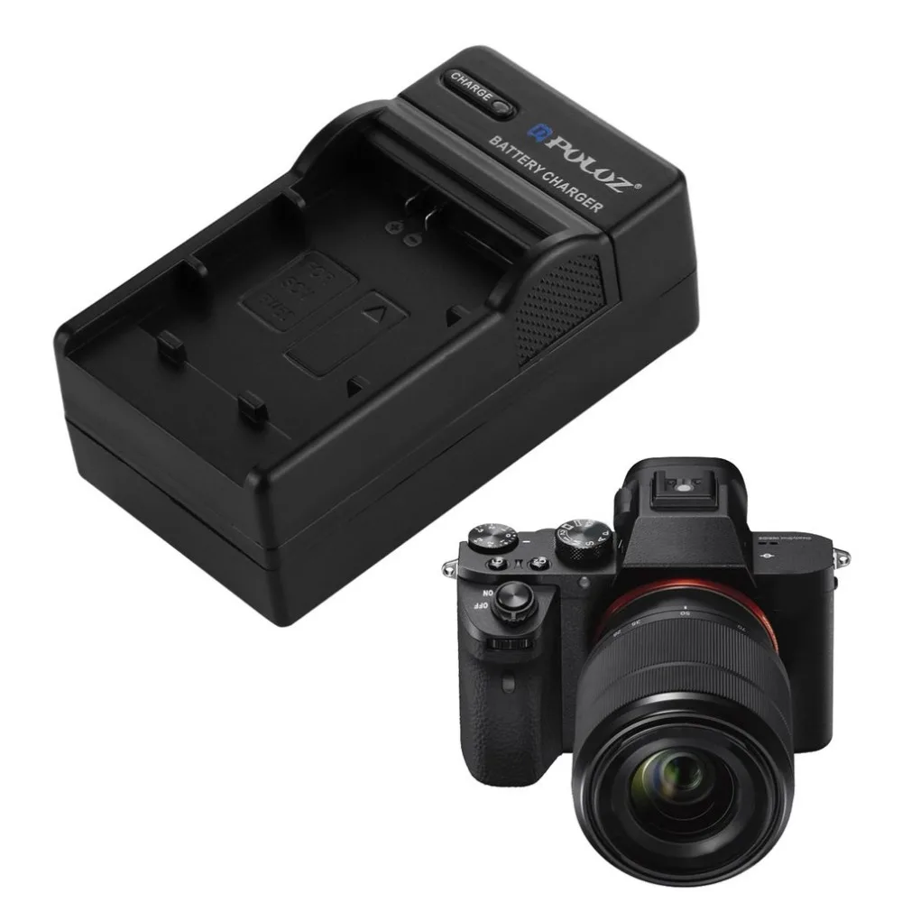 PULUZ PU2134 NP FW50 зарядное устройство для камеры Быстрая Зарядка адаптер портативное