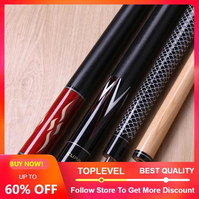 Xícara de Chá de 2019 Vara com Caixa de 12.75 Profissional de Bilhar hs de Bilhar Pool Cue Milímetros 11.75 Milímetros Kit Durável Conjunto Pool Cue Cue Preto 8 Kit