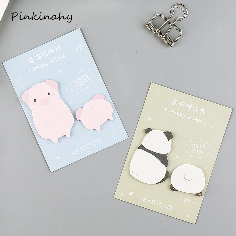 

kawaii cute pet Cartoon animal Panda weekly plan memo pad paper sticky notes post notepad stationery papeleria school supply 032