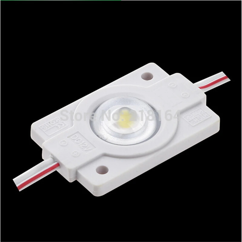 samsung cree osram injection led module 2835 1 LED 12V 0.6W waterproof advertisement design led modules super bright lighting,