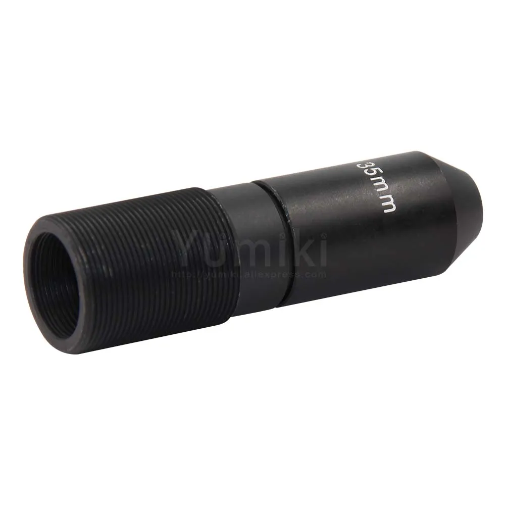 Yumiki HD 2,0 мегапиксельная камера 35 мм Пинхол объектив, CCTV Камера объектив, M12 крепление, формат изображения 1/2. 7 ", F1.6, фиксированная ирисовая