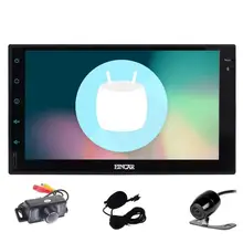 2Din Android 6.0 Car Stereo multimedia Navigation Headunit GPS Vehicle Radio Receiver 1080P/Mirrorlink/External Mic/WiFi+Camera