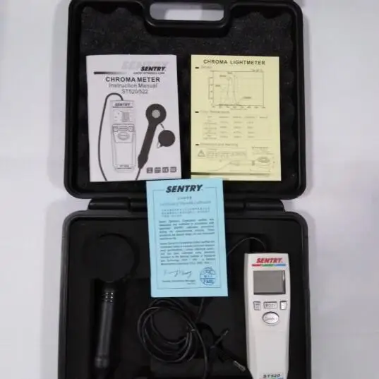 

Chroma Light Meter SENTRY ST-520 Temperature Brightness LED Lamps Tester Color Meter ST520 Digital LUX Meter