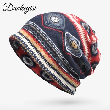 

DANKEYISI Ponytail Beanie Hat Women Knit Cap Winter Skullies Beanies Warm Caps Female Knitted Stylish Hats For Ladies Fashion