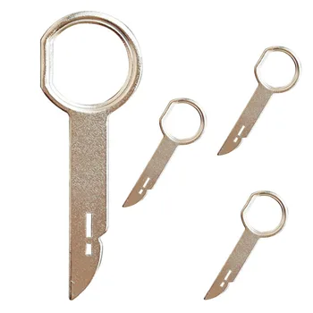 

4pcs Car Stereo Radio Removal Remove Tool 4 Keys For Audi For Ford For Volkswagen Car Accessories