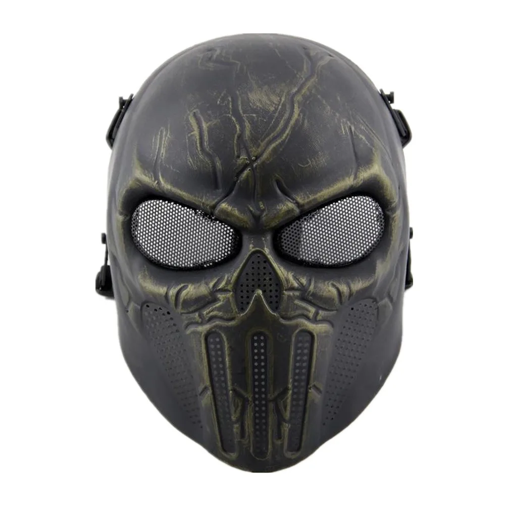 tactical skull face mask military Field scary horror skull mask ear protection shall live field mask for hunting paintball (1)