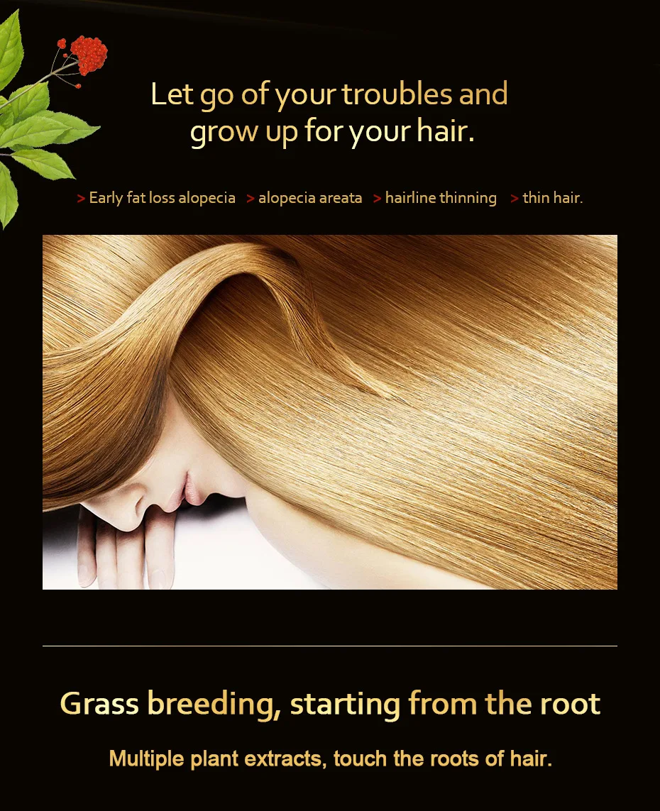 

20019 New Fast Powerful Hair Growth Essence Oil Liquid Treatment Preventing Hair Loss Hair Care Products 20ml TSLM1