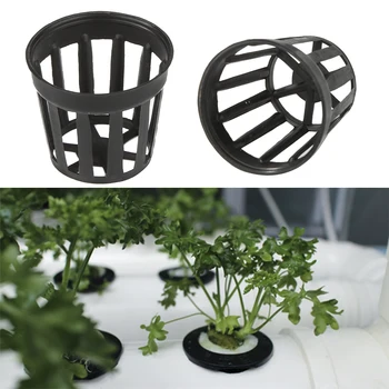 

10pcs Mesh Cup Plant Growing Basket FlowerWater Grass Planting Growing Pots aquarium decoration fish tank accessories