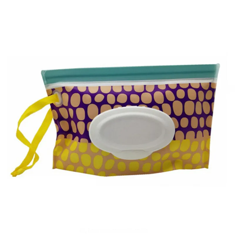 Durable Travel Portable Baby Wipes Bag Storage Box Wet Wipes Cover Container For Wet Wipes Travel Wipes Bag Reusable Hot Sale
