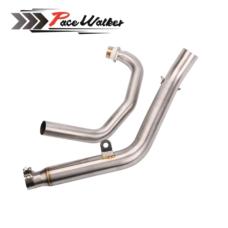 Motorcycle for Honda CB190F Muffler Exhaust Middle Pipe Set Stainless