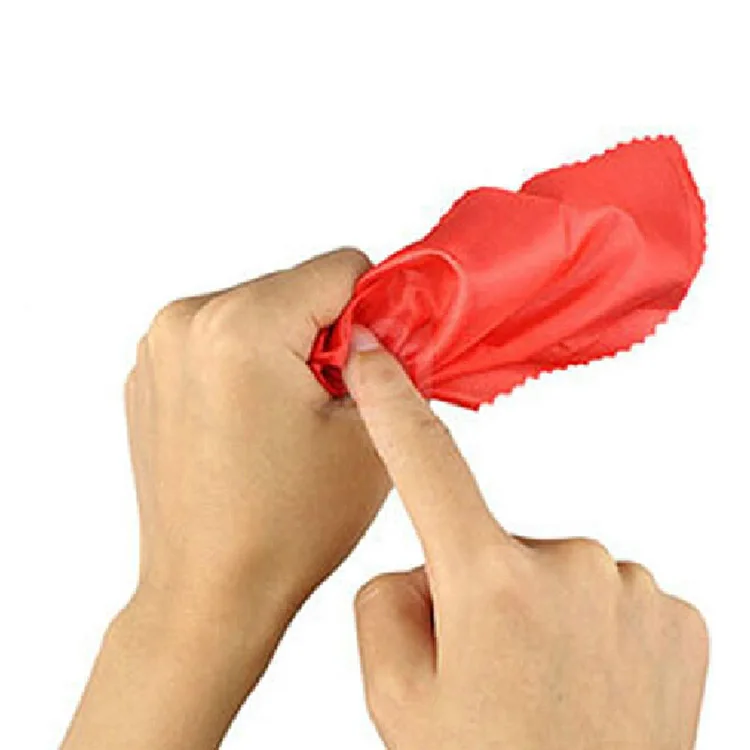 

New Style Scarf Disappear Imulation Finger Magic Props Tricks Stage Perfrom