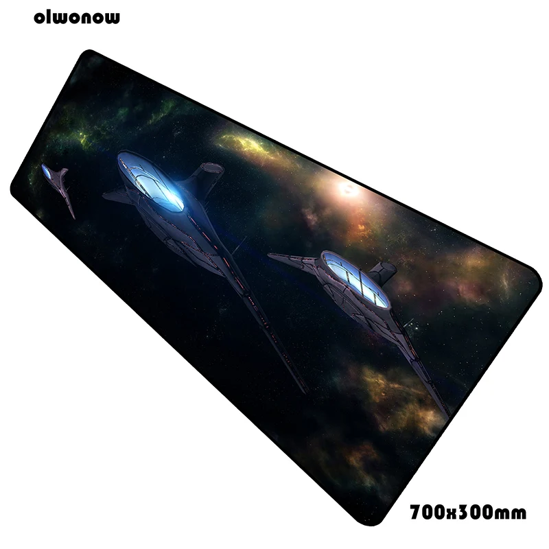 

mass effect mats 700x300x3mm cheapest gaming mouse pad big keyboard mousepad HD print notebook gamer accessories padmouse mat