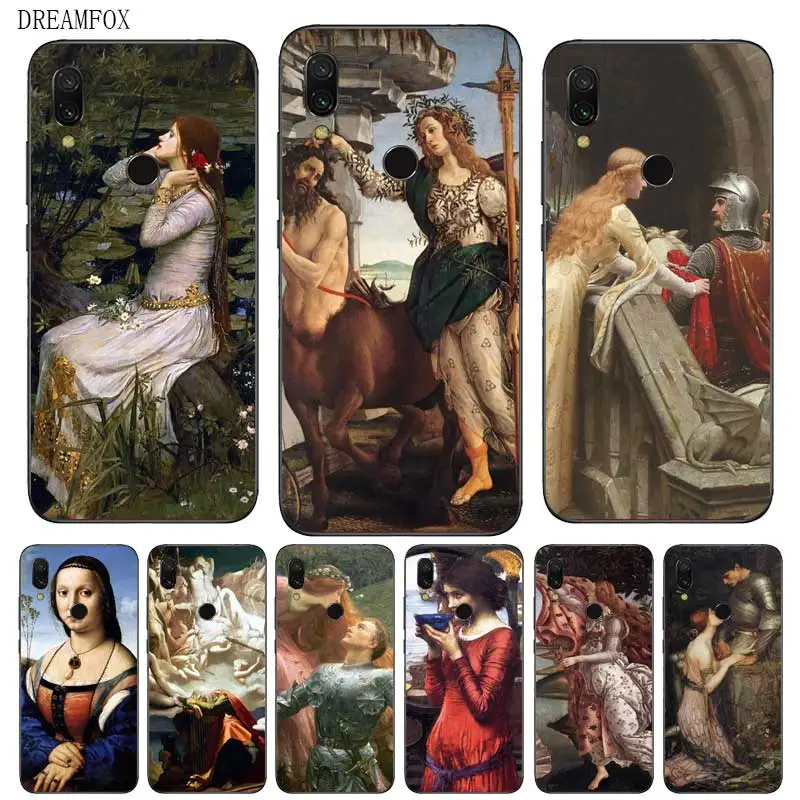 

N251 Art Paintings Soft TPU Silicone Case Cover For Xiaomi Redmi Note 3 4 4X 5 5A 6 7 Pro Global Case