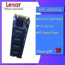Lexar NM500 128 ГБ 256 ГБ 512 Гб PCIe Gen3x2 Внутренний твердотельный накопитель M.2 2280 NVMe HDD жесткий диск SSD для ноутбуков