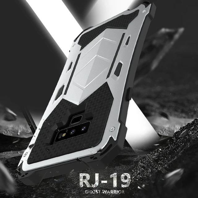 Best Price R-JUST Luxury Doom Armor Duty Shockproof Metal Aluminum Phone Cases For Samsung Galaxy Note 9 Note9 Waterproof Phone shell Case Best Price R-JUST Luxury Doom Armor Duty Shockproof Metal Aluminum Phone Cases For Samsung Galaxy Note 9 Note9 Waterproof Phone shell Case