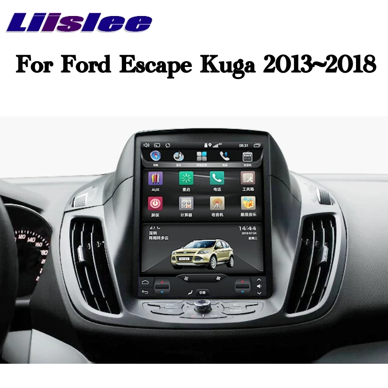 Для Ford Escape Kuga для Focus 2013~ NAVI 2G ram LiisLee Автомобильный мультимедийный gps wifi Аудио CarPlay радио навигационная карта