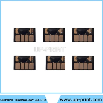 

UP 6PCS Permanent Chip compatible for HP 84 85 for Designjet 130/30 series refillable ink cartridges & CISS