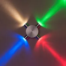 1 шт. ТВ фонарь настенный с задним освещением коридор лампа прохода современное минималистическое освещение креативная светодиодная гостиная настенная лампа для балкона 2 Вт 3 Вт 5 Вт 6 Вт