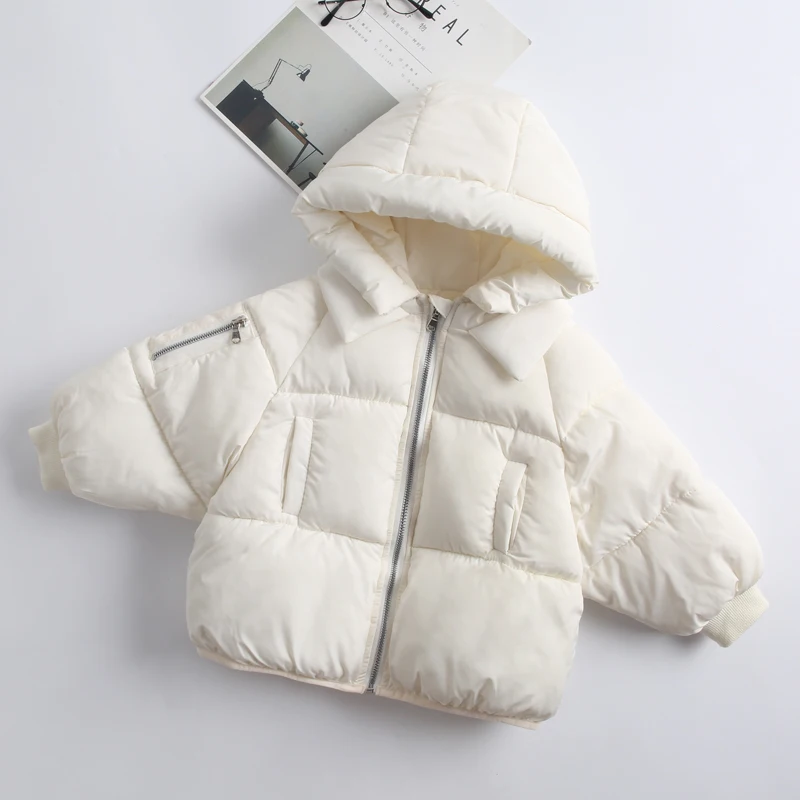 Baby Boys Girls Jackets And Coats Winter  Children  Jacket Warm  Thick  Outwear Autumn Hooded Coat Snowsuit Overcoat  2-8T