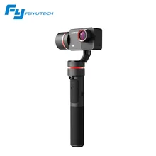 Feiyu Summon Plus 3-Axis Handheld Gimbal Brushless Camera Stabilized with 4K 1080P Action Cam 16 Mega Pixels 2.0 Inch HD Display