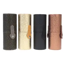 Hot Sale PU Leather Cosmetic Makeup Brush Holder Case Storage Travel Makeup Brush Organizer Bags Brushes Pen Holder Cup Storage