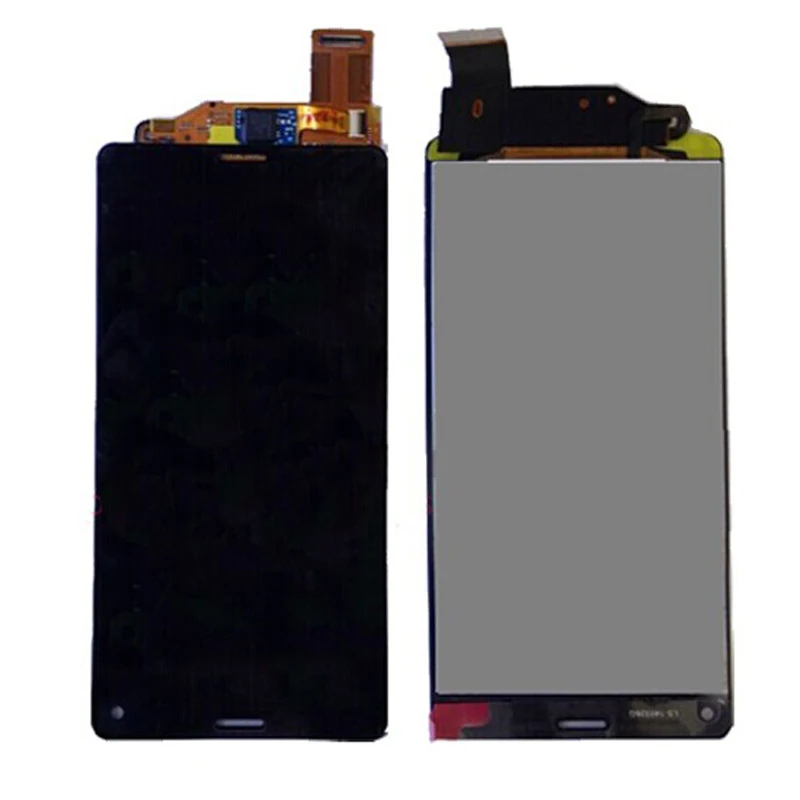

For Sony Xperia Z3 Mini Z3 Compact LCD With Touch Screen Panel Assembly Black White Free Shipping