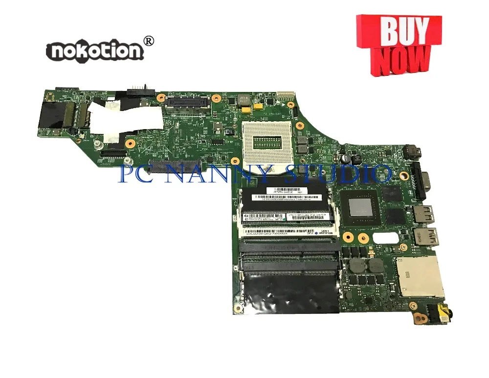 PCNANNY 04X5335 для Lenovo thinkpad W540 Материнская плата ноутбука 48.4LO14. 021 HM86 протестирована |