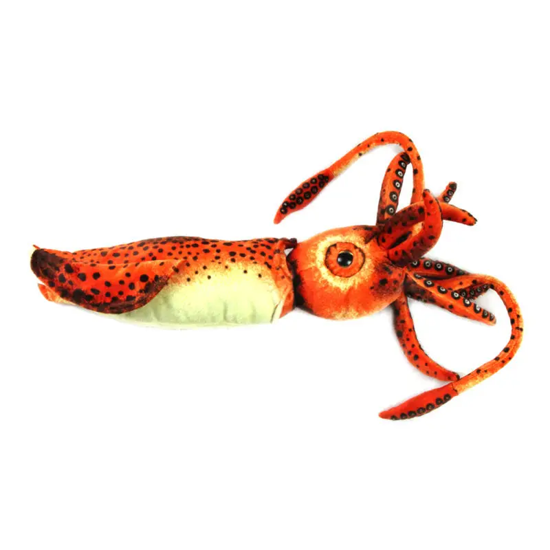 

Plush Cuttlefish 80cm Plush Toys Dolls large long Pillow Seat Cushion Backrest the stuffed animals Kids toys for children Adults