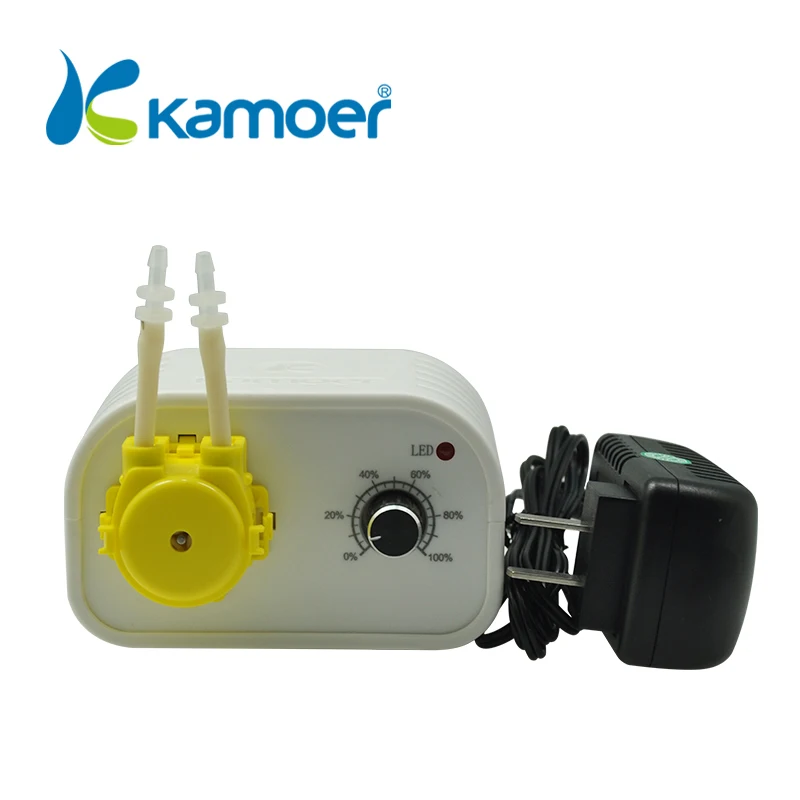 Маленький Интеллектуальный шланговый Насос Kamoer NKCP 24V (4 цвета регулируемый поток
