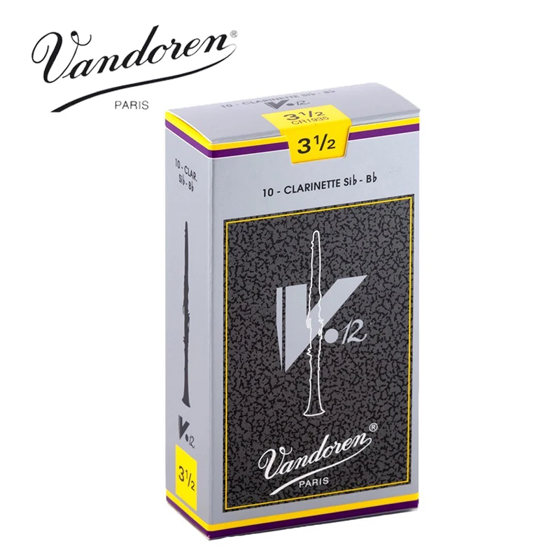 Оригинальный vanoren V12 Bb трости для кларнета/кларнет Sib язычки прочность 2 5 # 3 #3 +