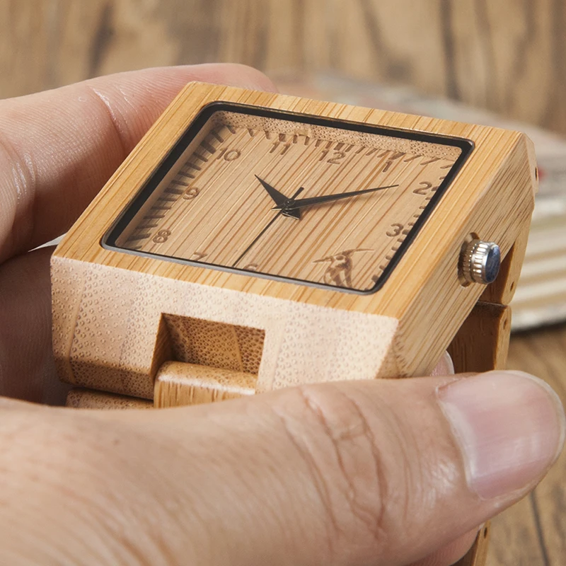 BOBO BIRD V-L22 Wood Watches Men High Quality Bamboo Watch Men Luxury Square Quartz Analog Clock BOBO BIRD V-L22 Wood Watches Men High Quality Bamboo Watch Men Luxury Square Quartz Analog Clock