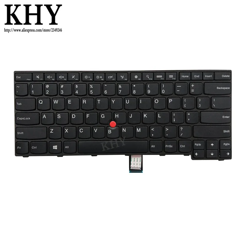 Новая Оригинальная клавиатура США для Lenovo Thinkpad E450 E450c E455 E460 E465 Series FRU 04X6101 04X6141 04X6181 |