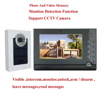 

New Arrival Multi-function Video Door Phone,Recording&Taking photo&Motion Detection&Support CCTV Camera
